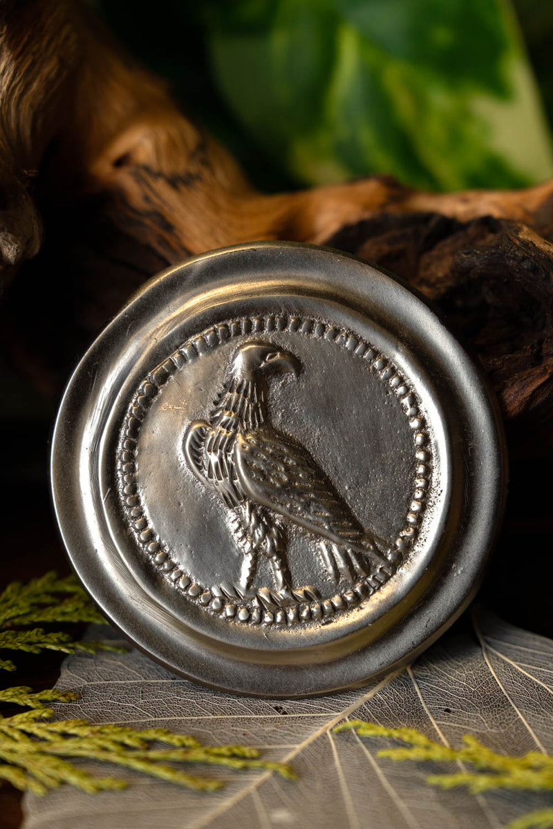 Roman Phalera kleiner Adler Silberfarben