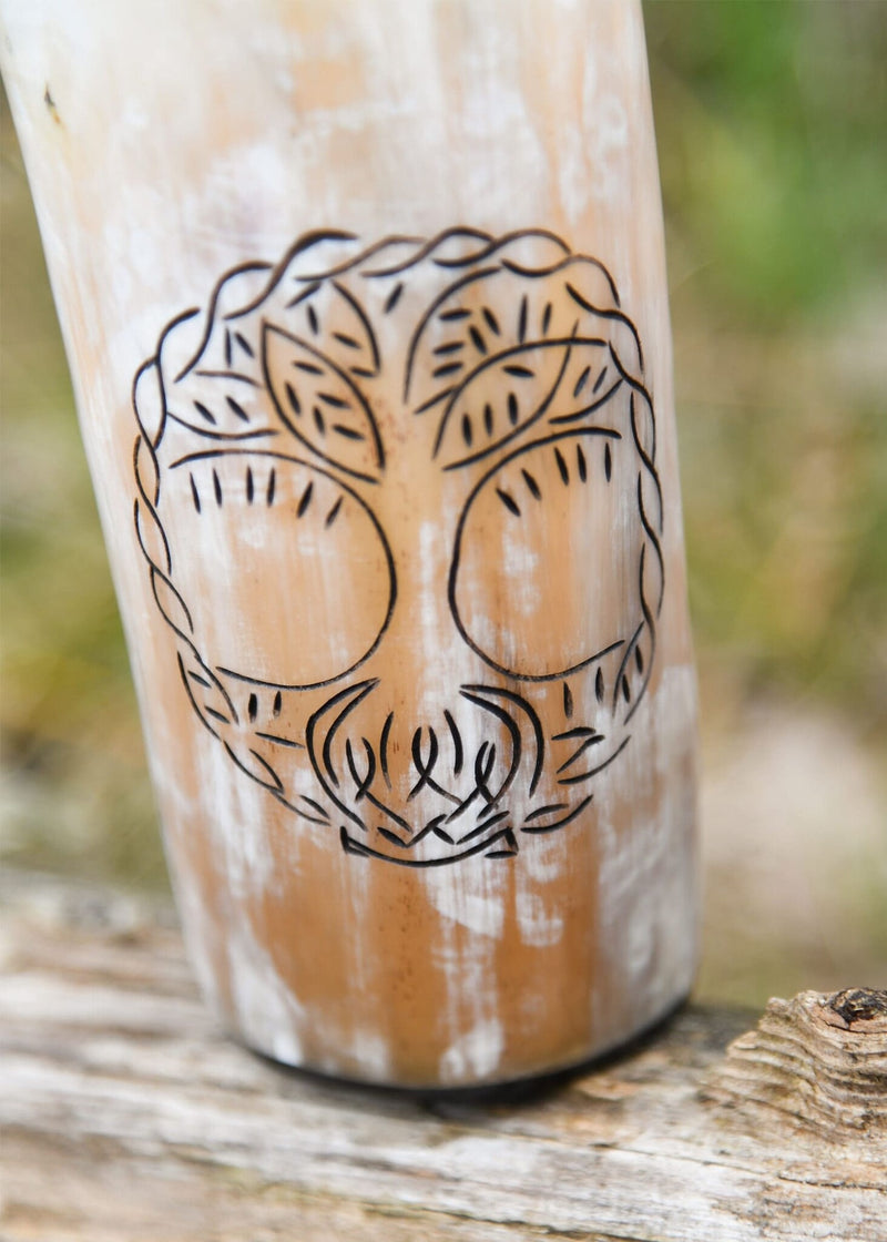 Hoorn picie puchar yggdrasil