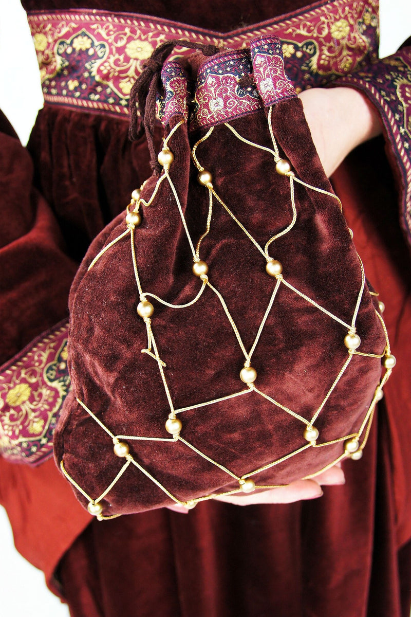 Adellijke buidel, bordeaux