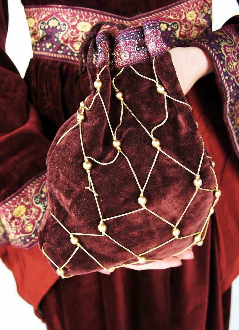 Adellijke buidel, bordeaux