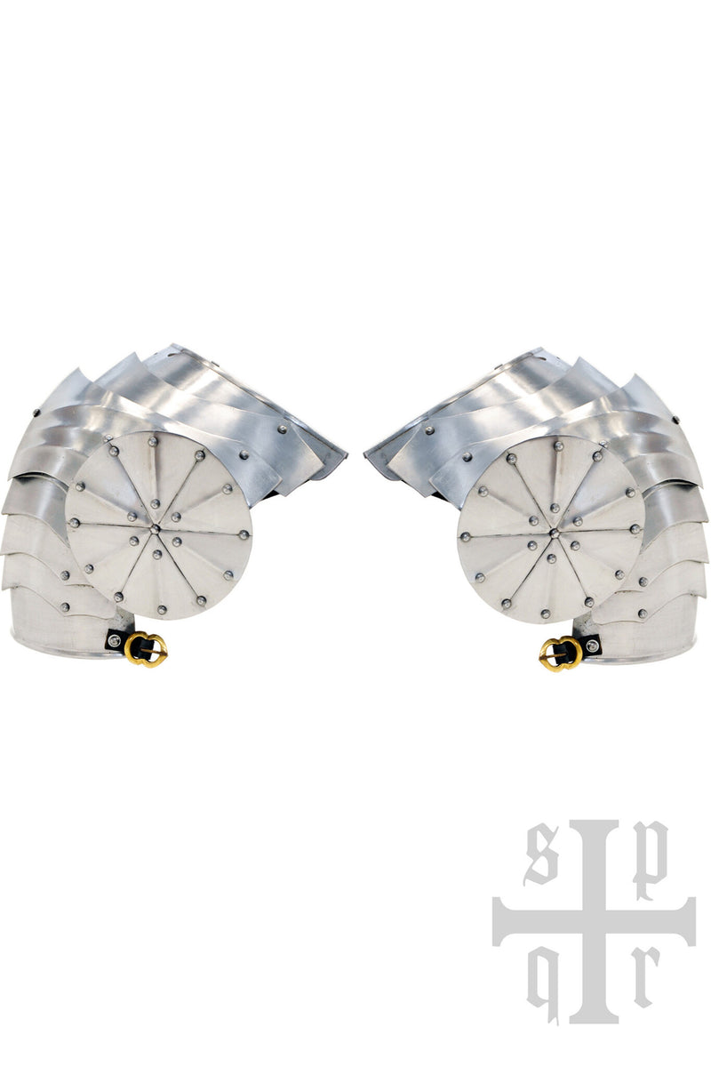 Gotisk skulderpanser med basagews 1,5 mm 