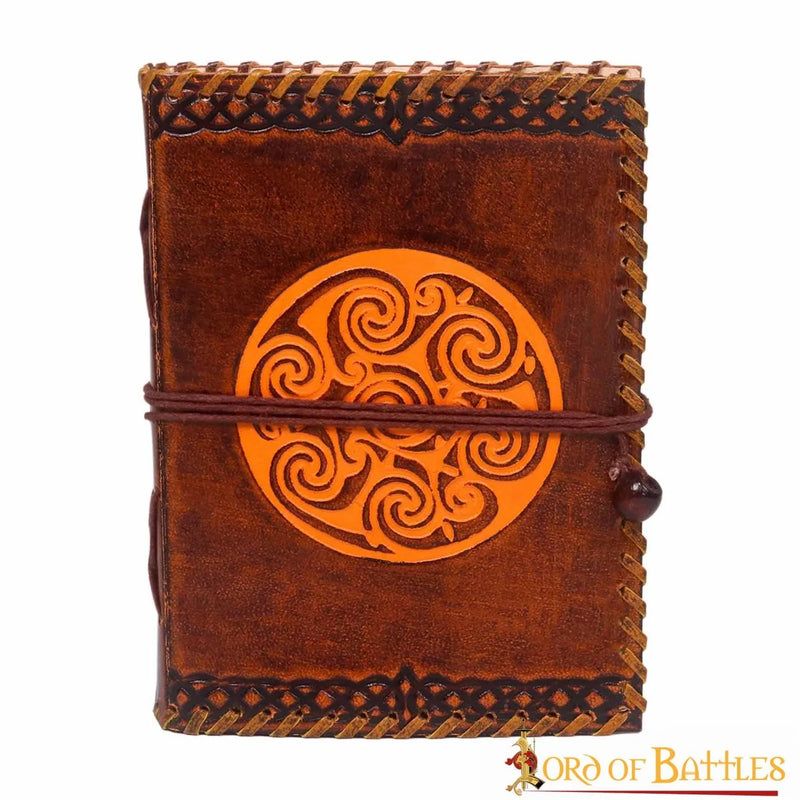 Libro in pelle Spirali Celtiche 