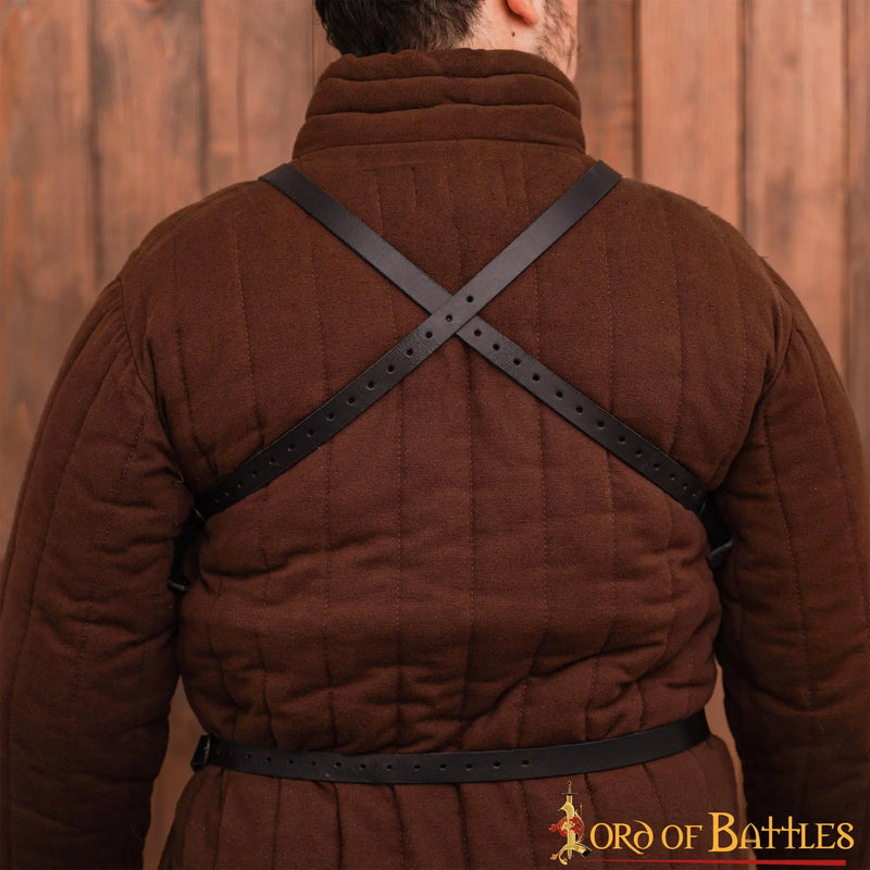 15e eeuwse borstkuras, zwart, 1.6 mm