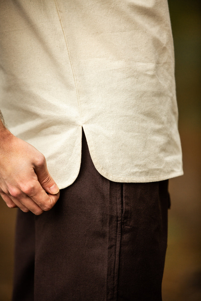 Camicia medievale Erhart, naturale 