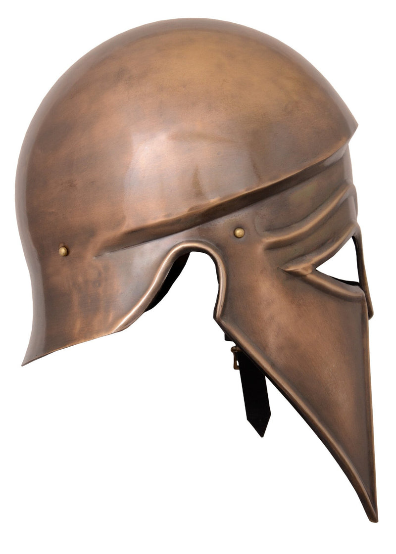 Korintisk-Italiensk hjälm bronsad, 1,3 mm 