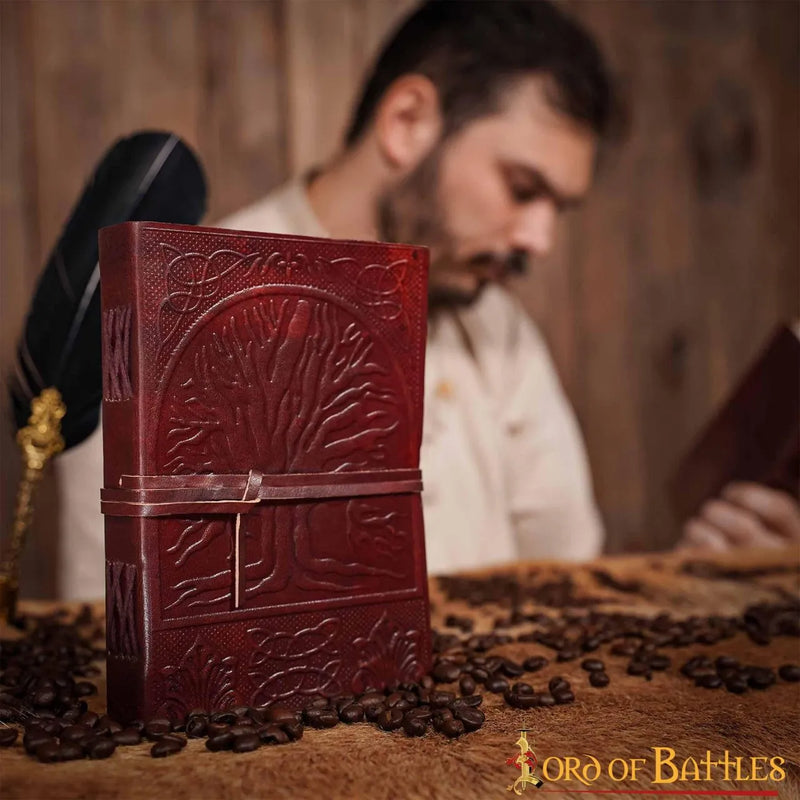 Leren boek Yggdrasil