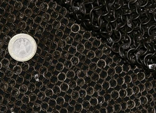 Kettenbeinlinge, Flachringe - Rundnieten, 8 mm 
