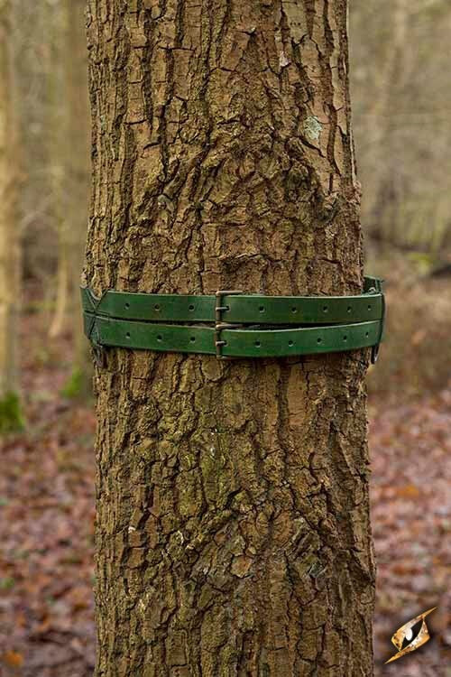 Twin X-belt, groen, 110 cm