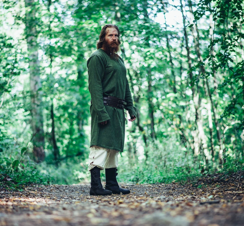 Lange Vikingtuniek Hvitserk, groen