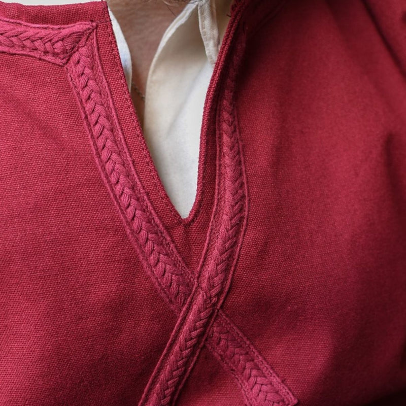 Tunique Harald, bordeaux rouge 