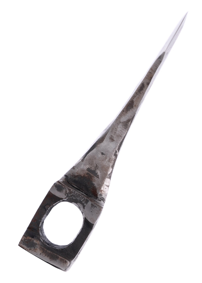 Viking skeggoxhuvud skeggöx, 19 cm, typ B, halvvass 