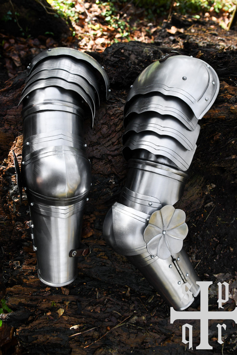 Gothic vambraces, arm armor, 1.6 mm