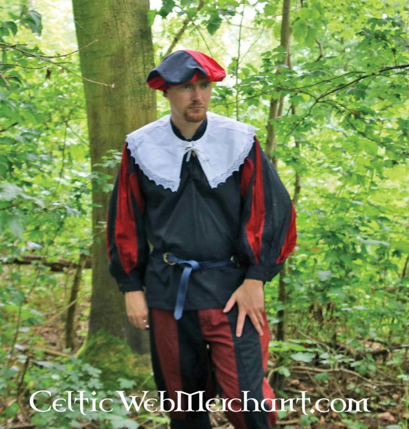 17de eeuwse kraag Leonard wit