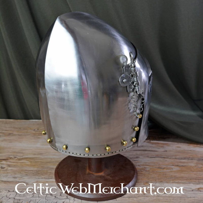 Varkenssnuitbascinet, 2 mm (battle-ready)