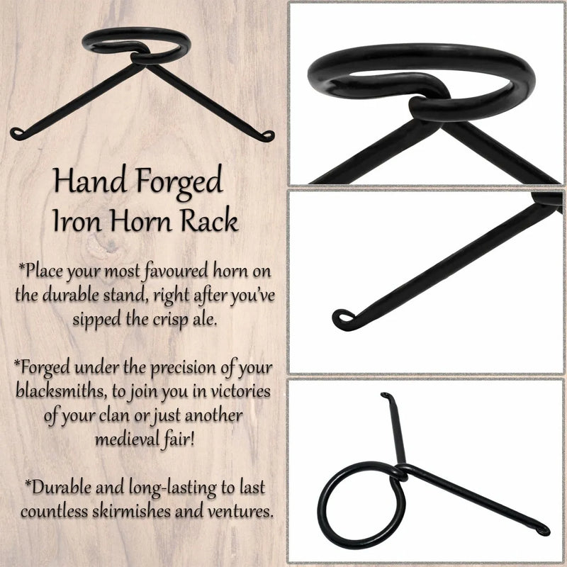 Håndlavet drikkehornsejer