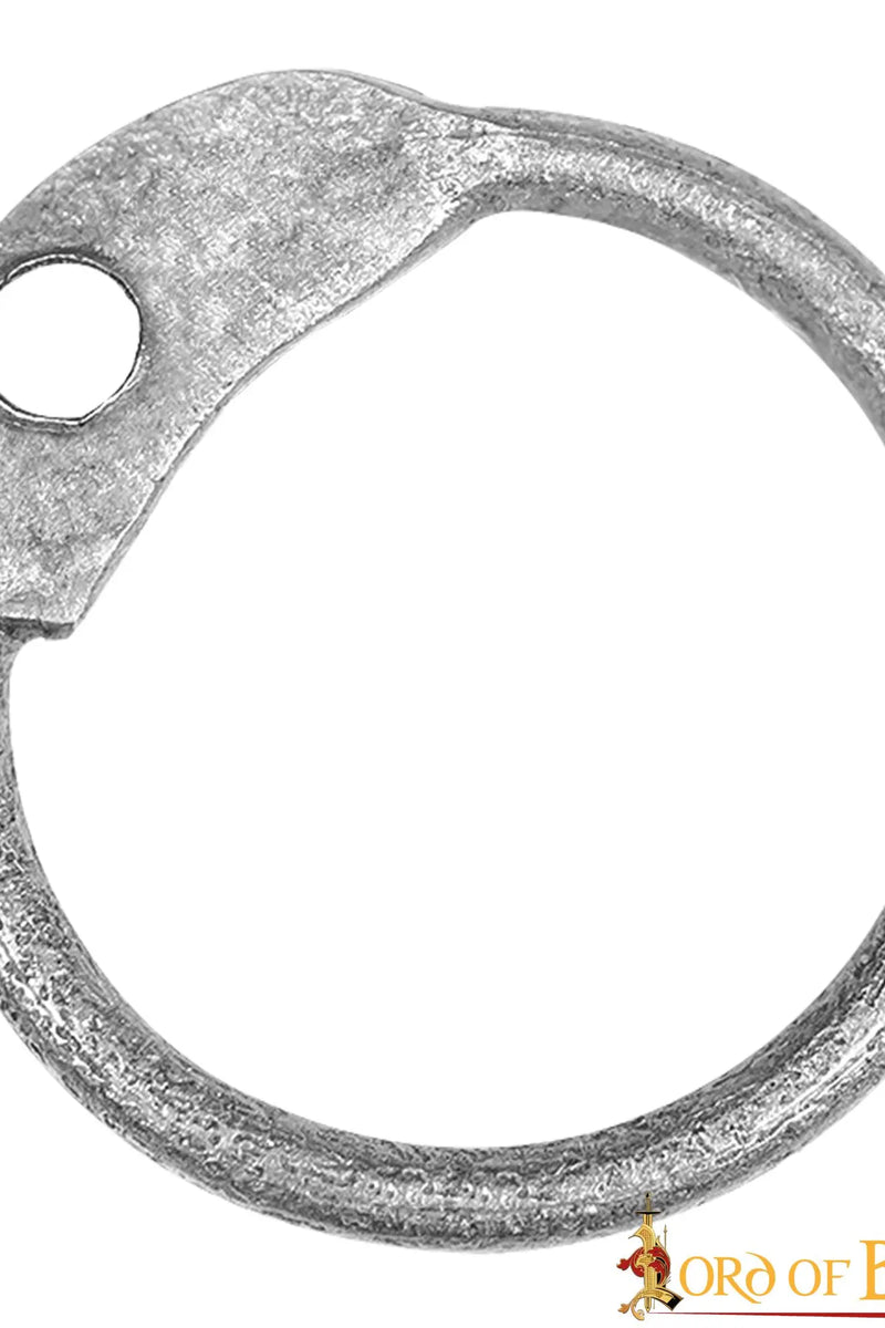 1kg chainmail rings black, round rings, round rivets, 9mm