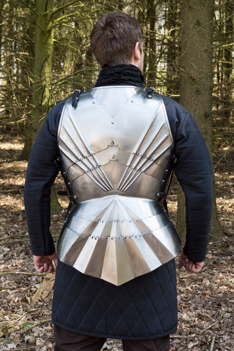 Gotisk bröstharnesk med tassets, 1-1,2 mm 