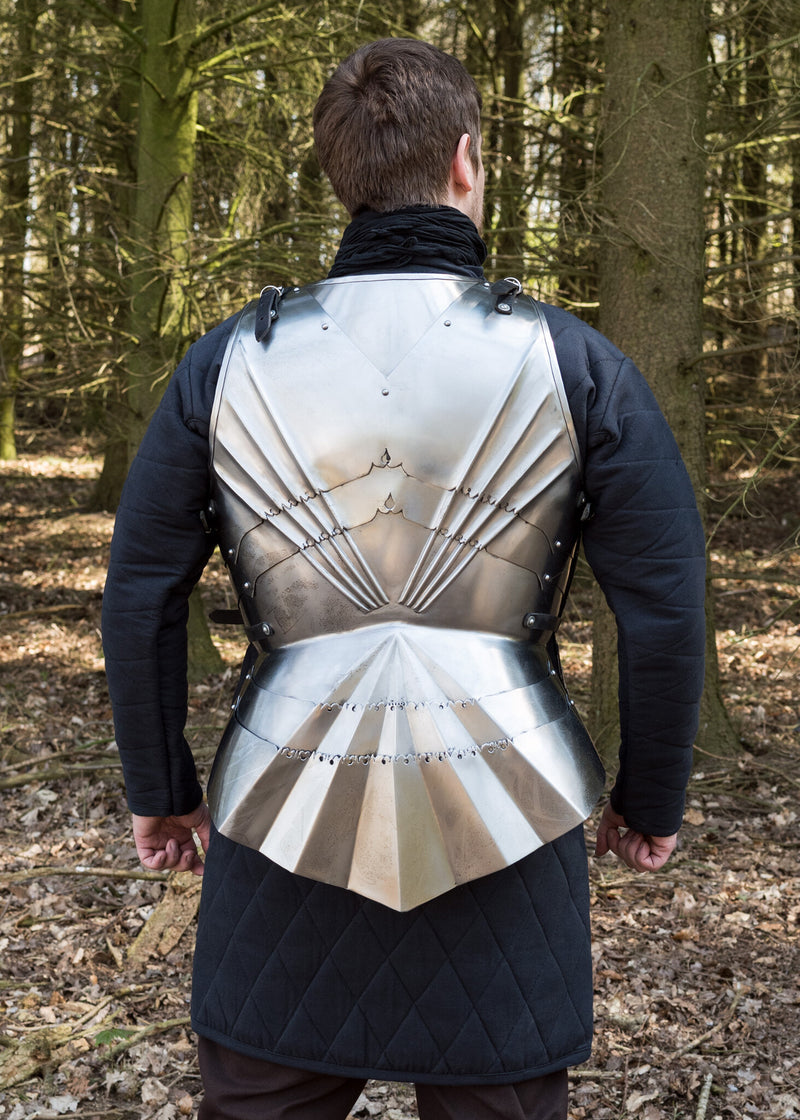 Gotisk bröstharnesk med tassets, 1-1,2 mm 