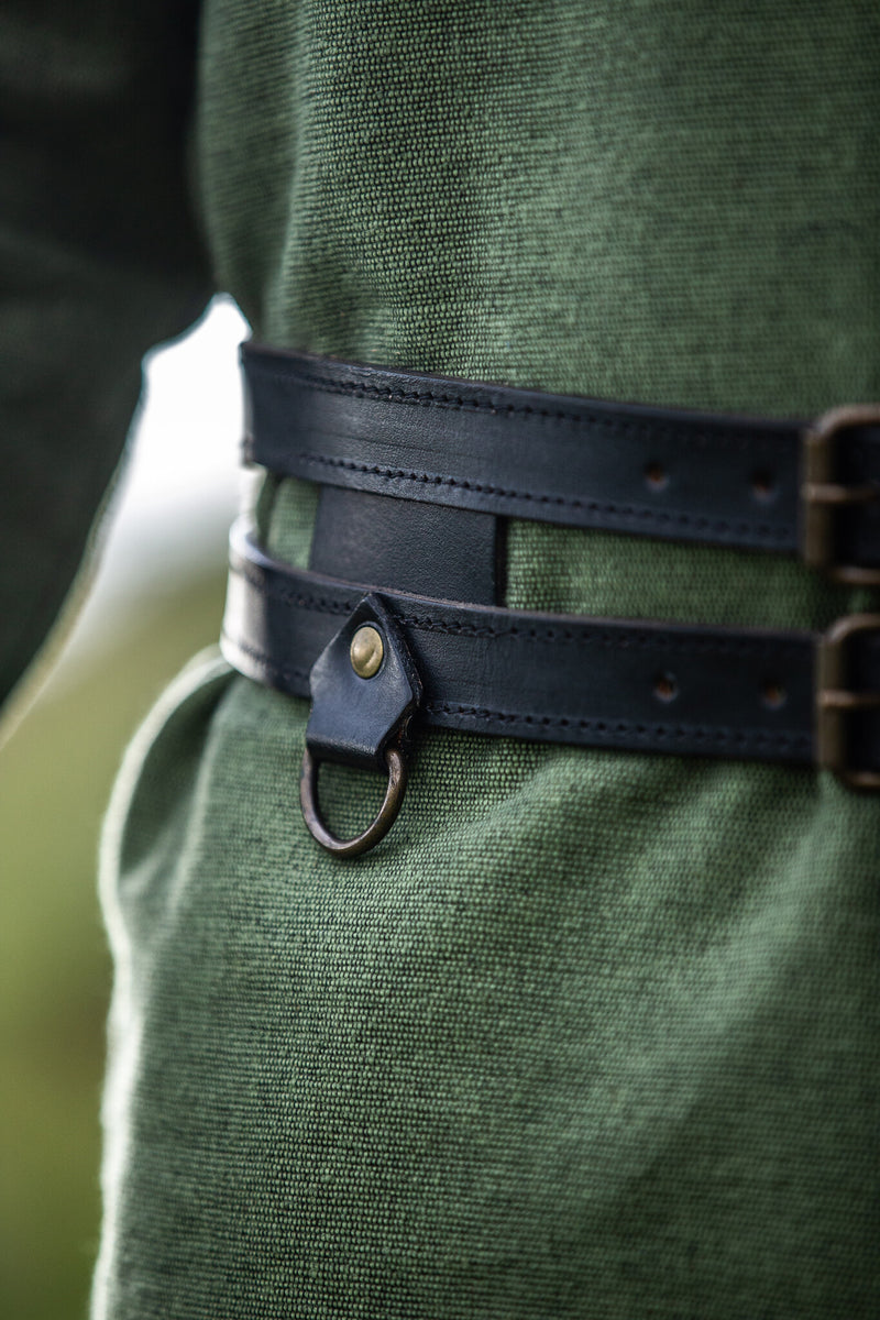 Dubbel bälte Ubbe, svart 