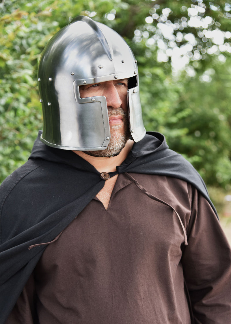 Avant italien Barbute, vers 1440 après J.-C., 2 mm (battle-ready) 