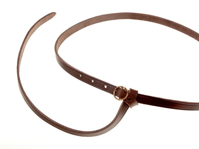 15e eeuwse riem Anjou, 150 cm, bruin