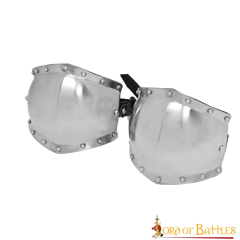 14th century couters, elbow armor, 1.6 mm