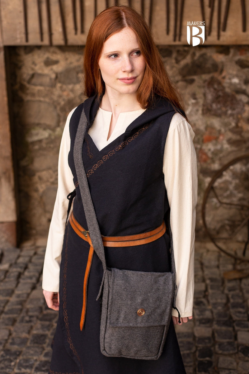 Wolltasche Juna, dunkelgrau