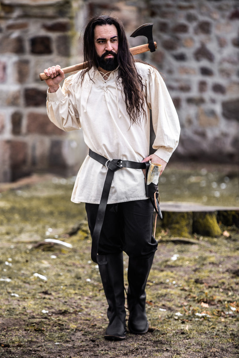 Chemise médiévale William, naturel 