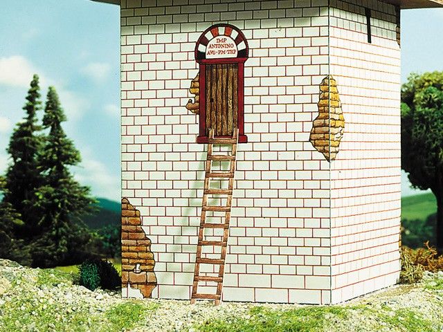 Maquette de tour de garde romaine 