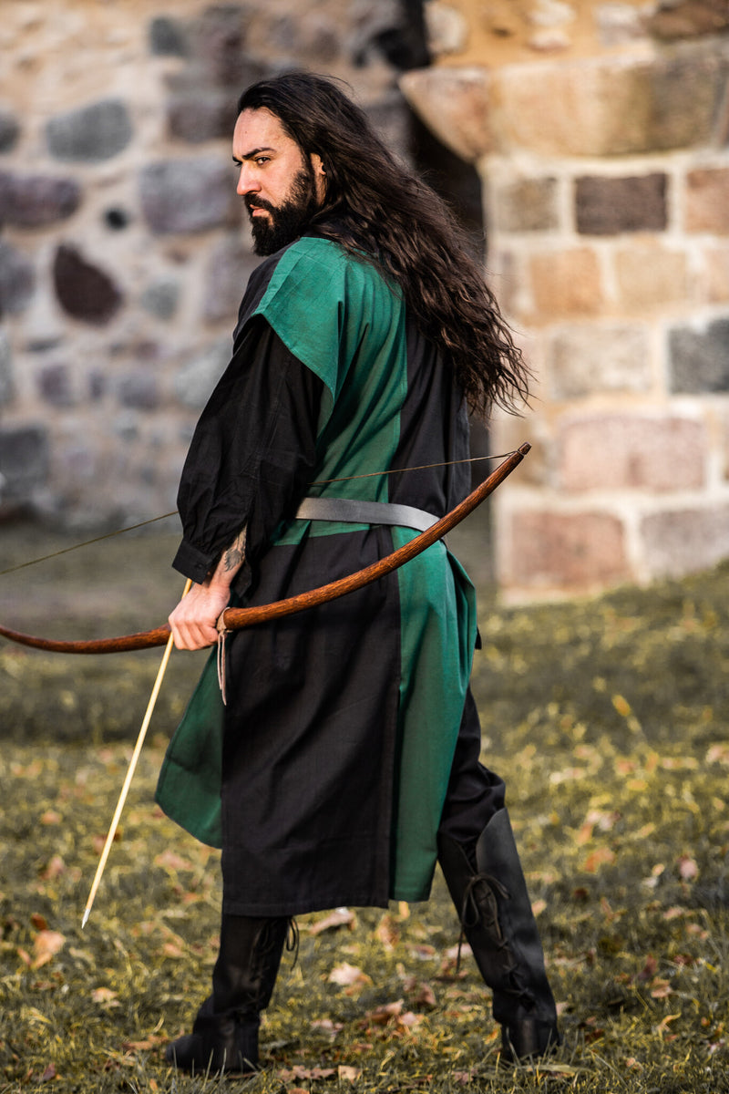 Overkleed, geruit, zwart-groen