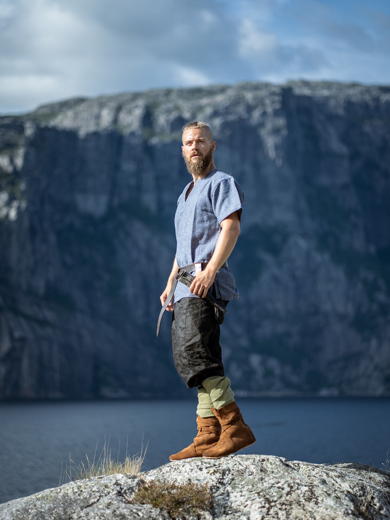 Korte Vikingtuniek Edmund, blauw