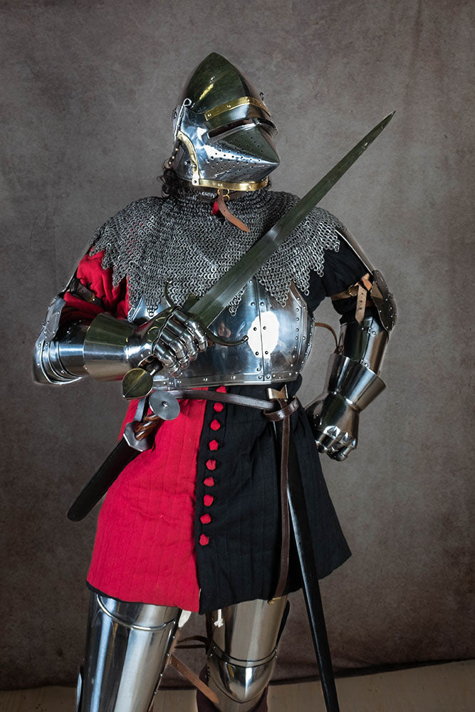 Churburg bascinet, 2 mm (battle-ready)