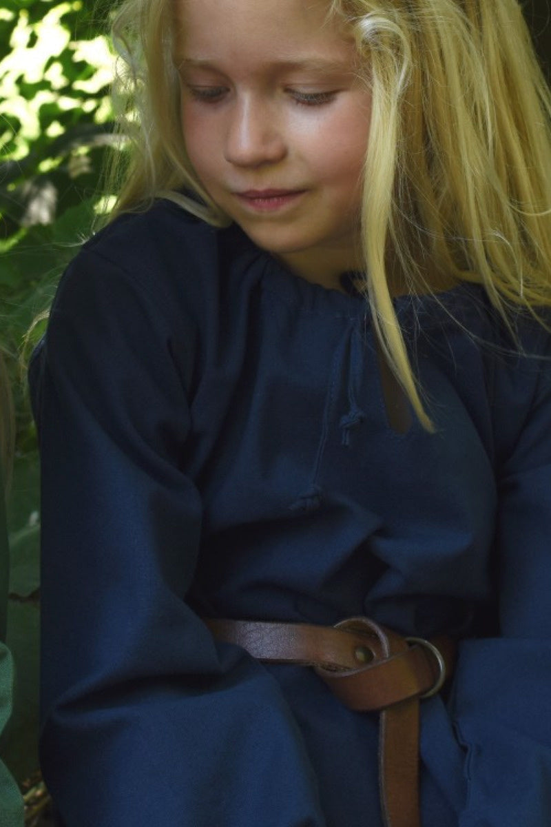 Kinderjurk Matilda, blauw