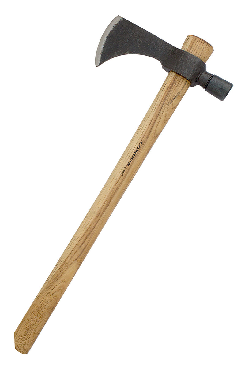 Tomahawk met hamerbijlblad, scherp