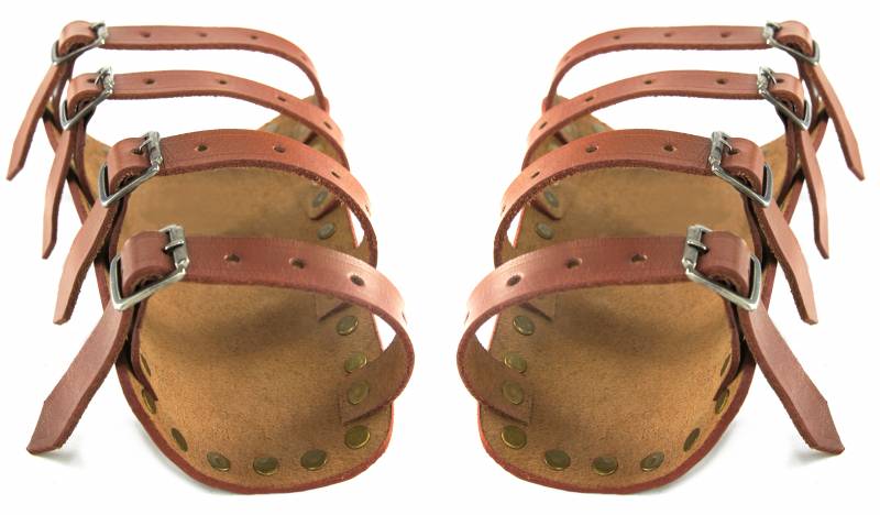 Marius läderarmskenor, armskenor, brun 