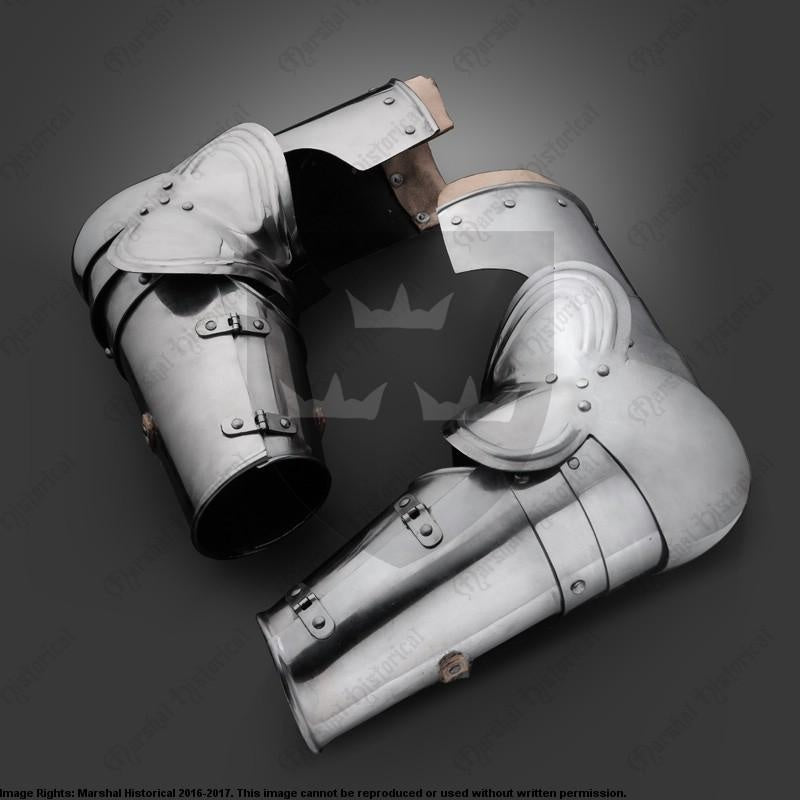 Vambraces, armpantser, 1450-1550, 1.6 mm