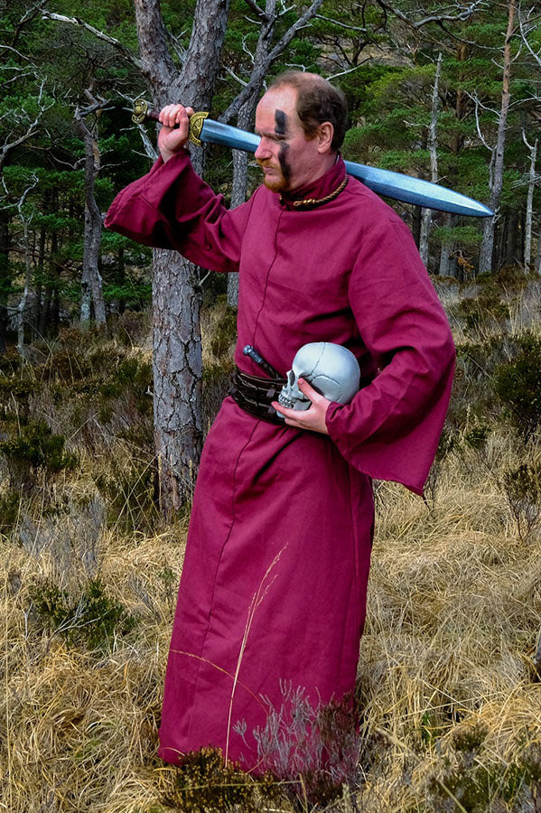 Bliaut Abraxas, burgundy