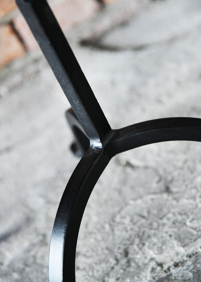 Handgesmede kaarshouder