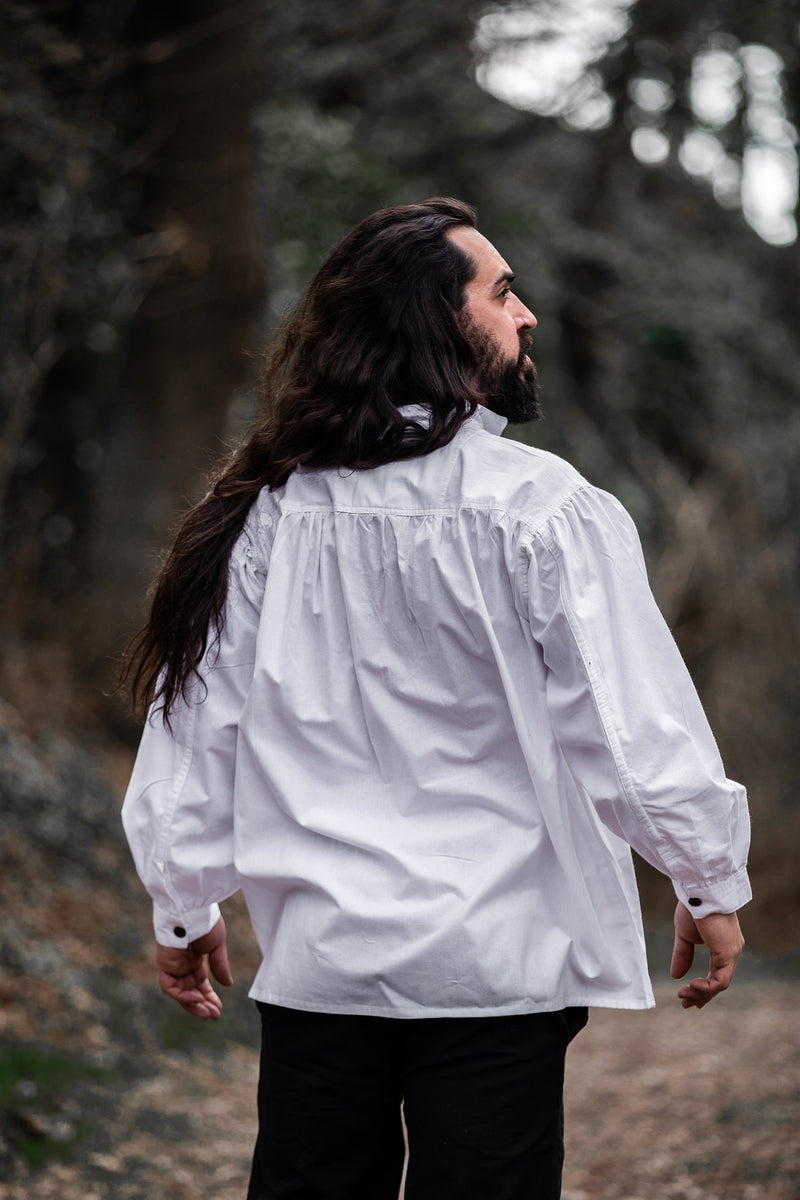 Medeltida skjorta, vit 