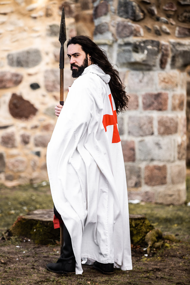 Templar cloak, white