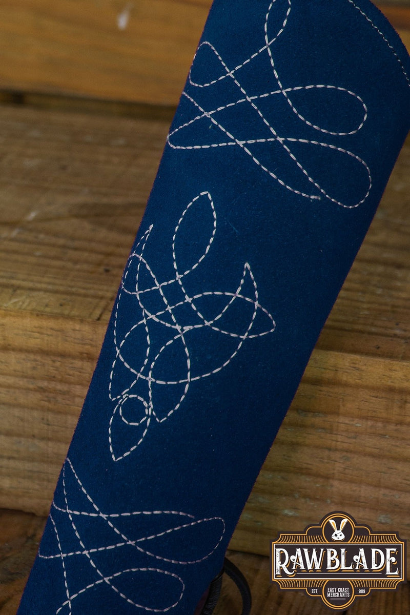 Vryla Premium bracciali, vambrace, blu 