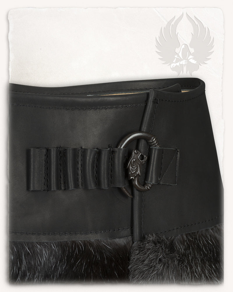 Karya bont rok met draak, zwart