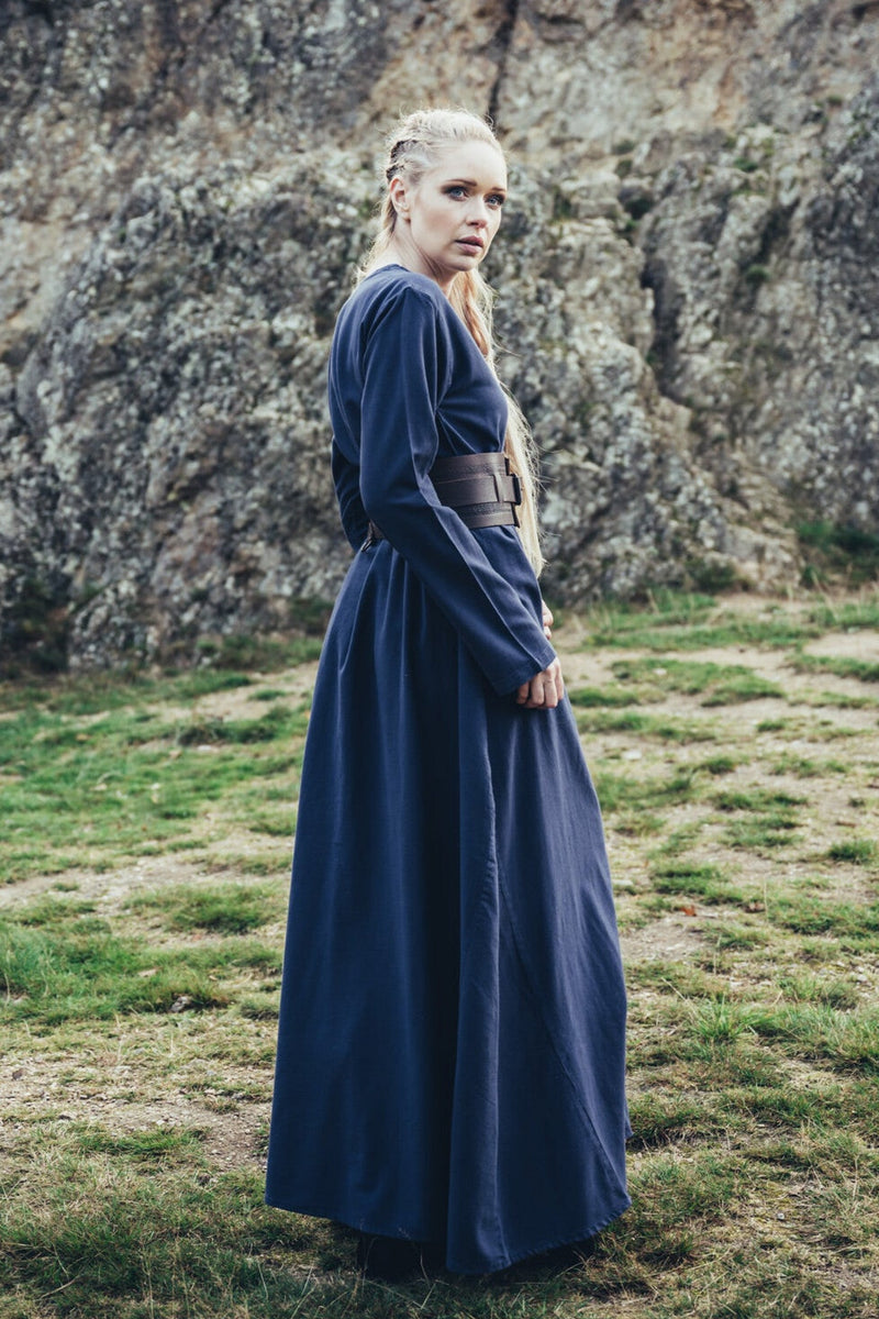 Viking jurk Valdis, blauw