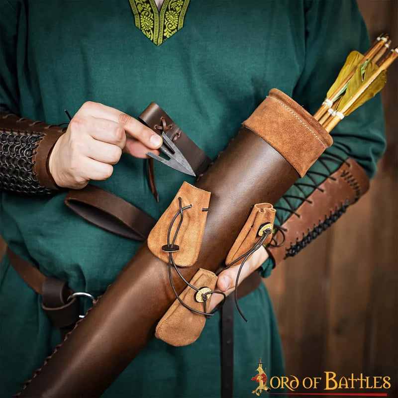 Pijlenkoker met buidels