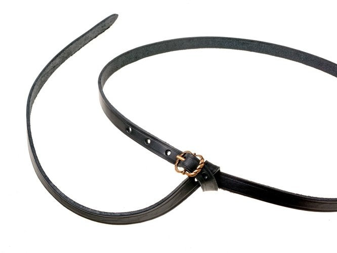Medeltida bälte Neville, svart, 150 cm 