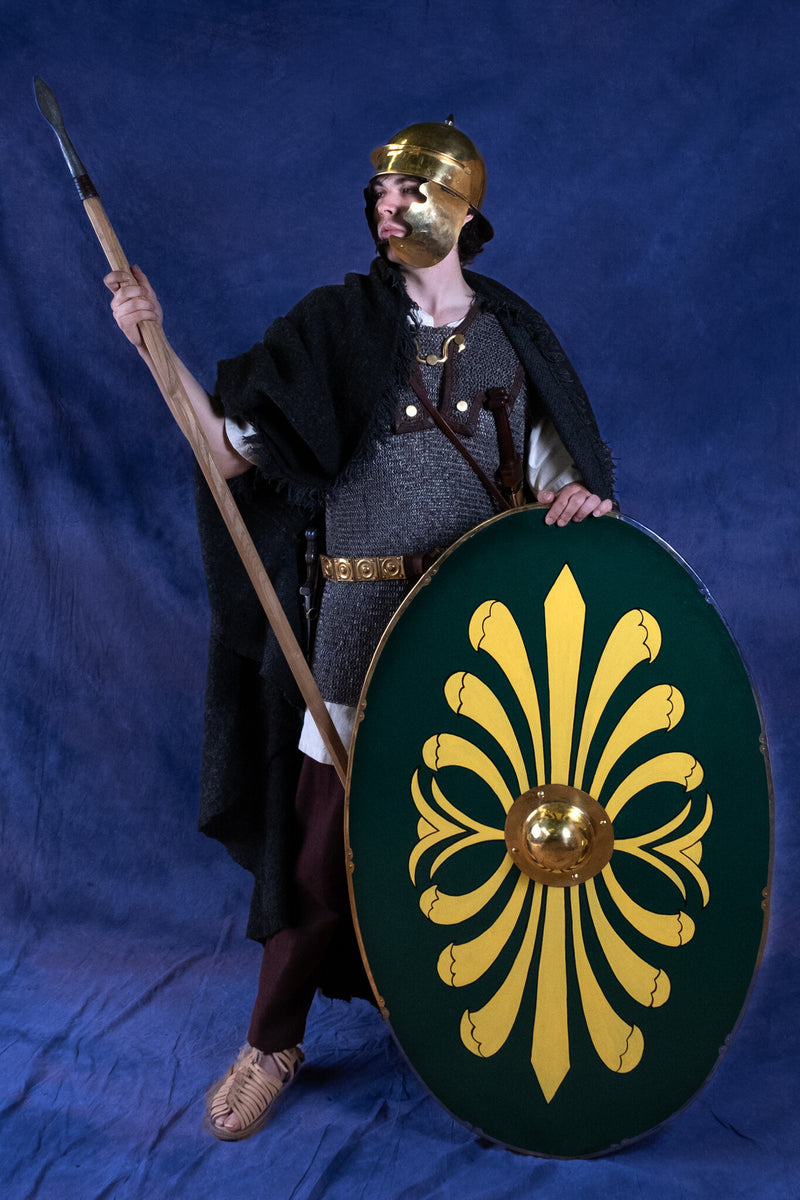 Romeins auxiliaeschild, clipeus