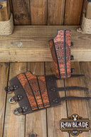 Jittu Jan leren bracers - bruin