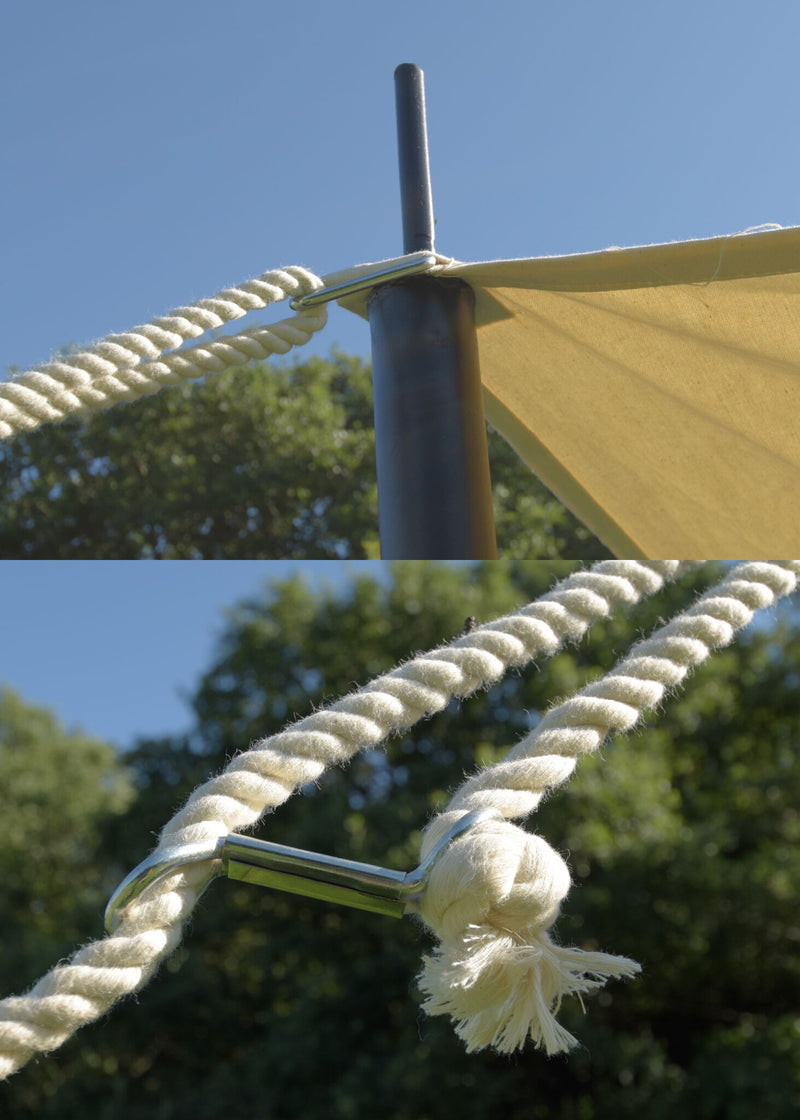 Saxon Tent 2 x 4 meter, 350 gsm