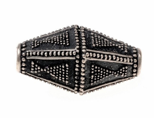 Vikingkraal Rollo, verzilverd brons