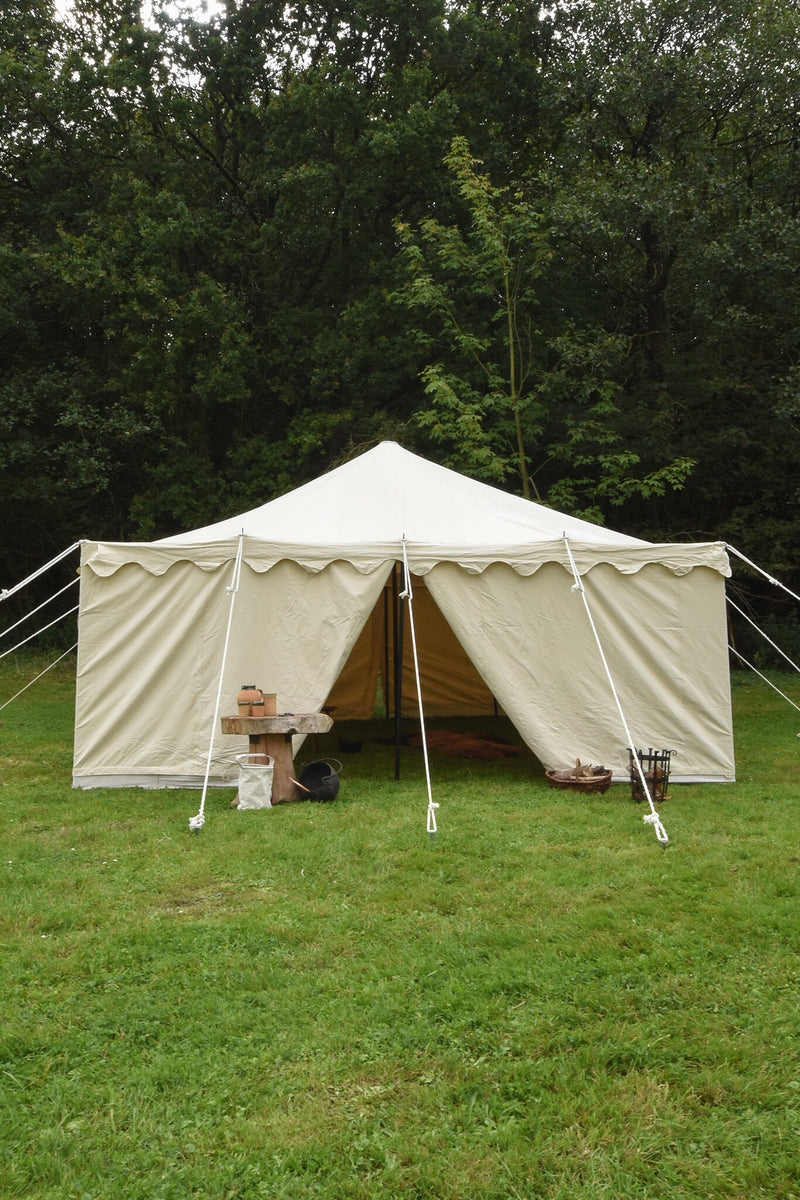 Middeleeuwse tent Herold 5 x 5 m, 425 gsm